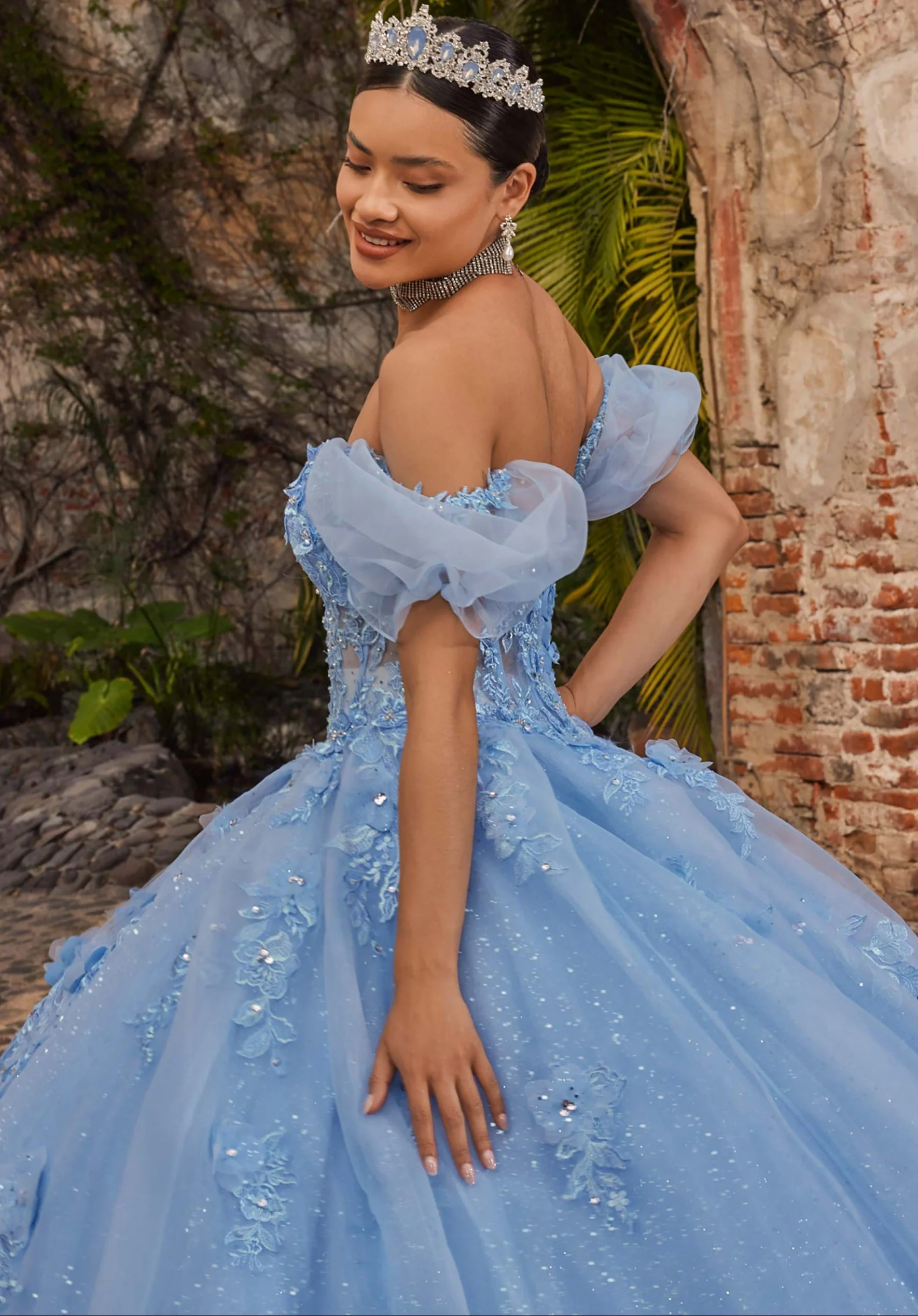 America Quinceañera Dress - Image 9