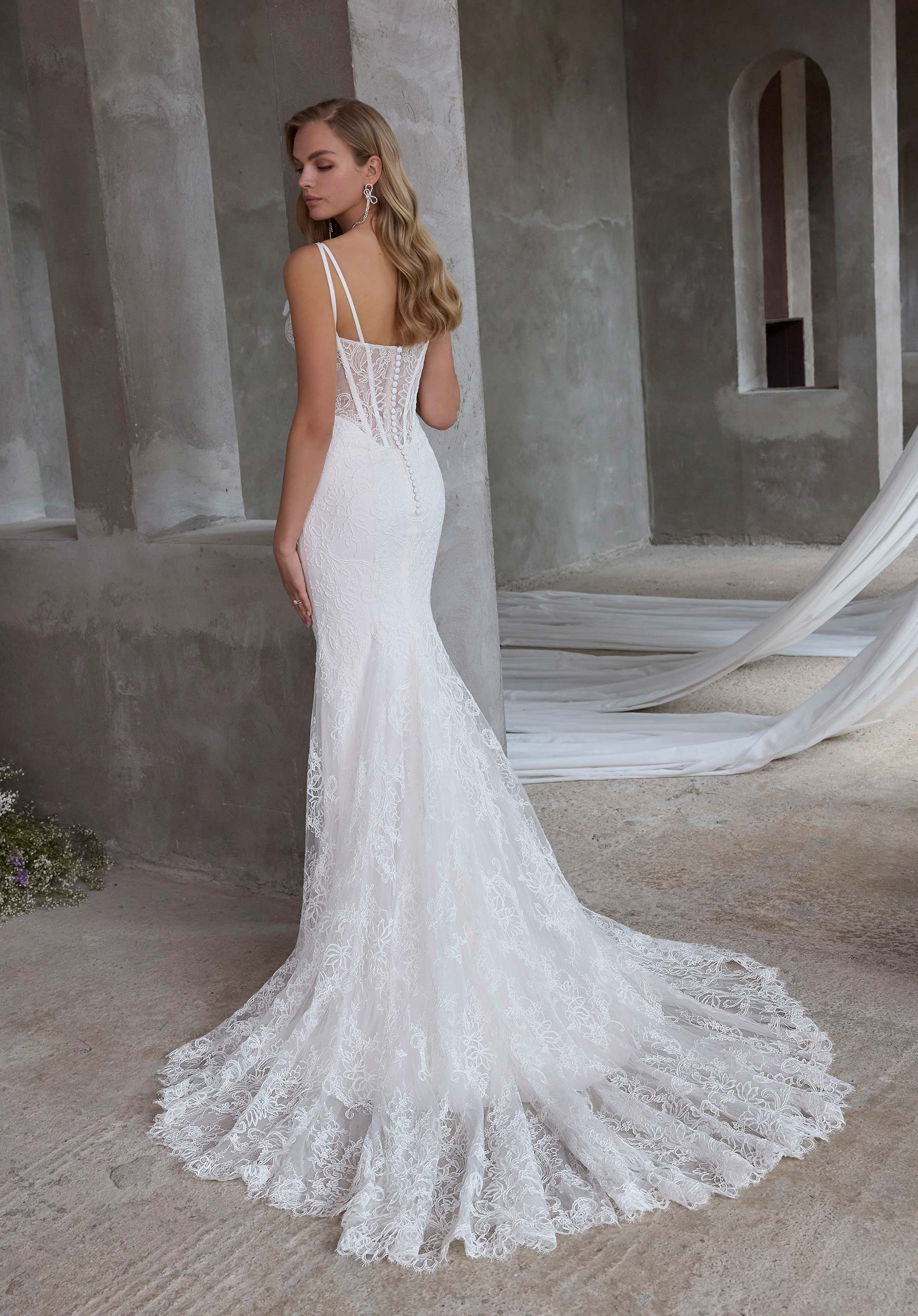 Arty Wedding Dress - Image 6