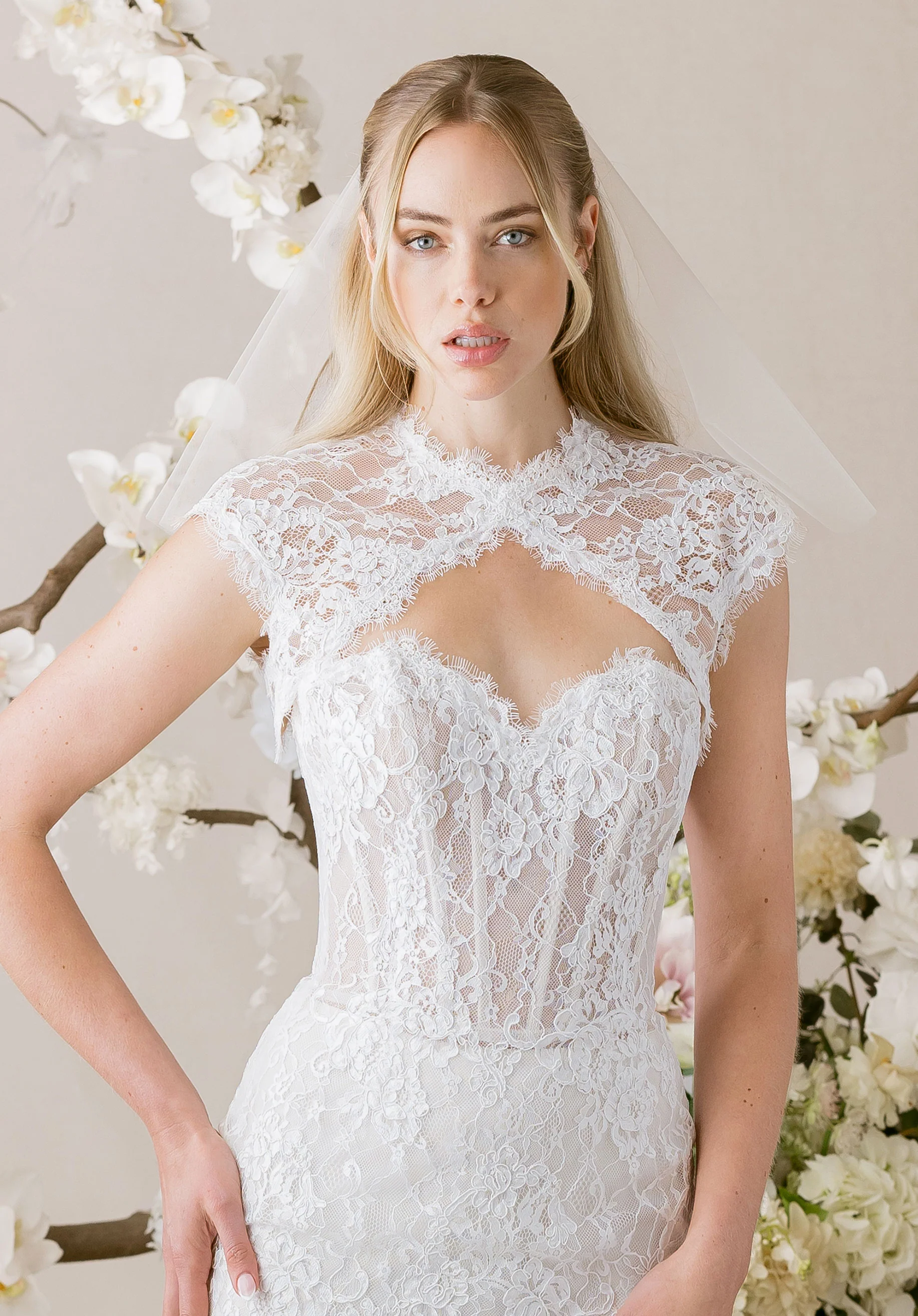 Birdcage Veil with Blusher