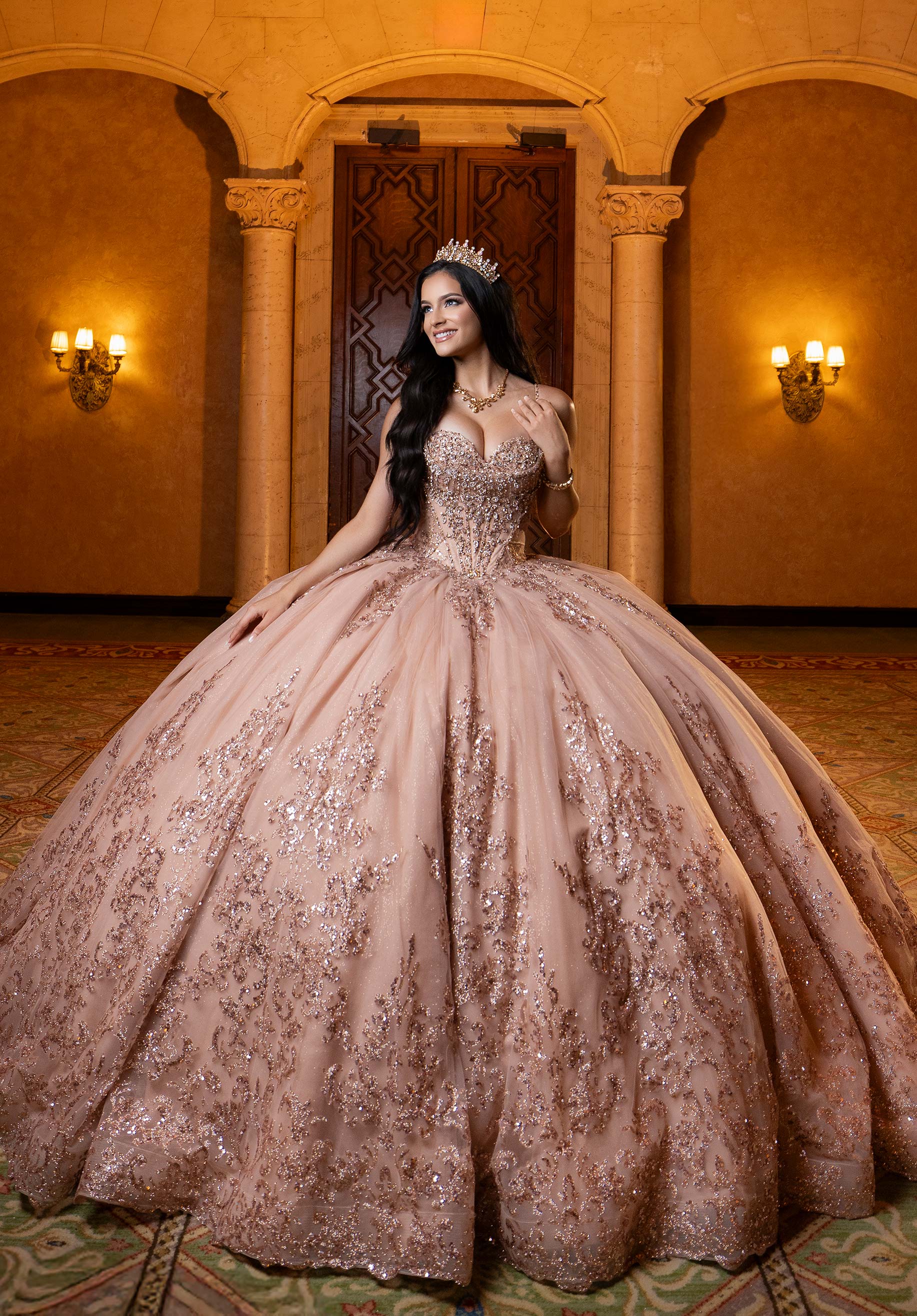 Blossom Quinceañera Dress - Image 3