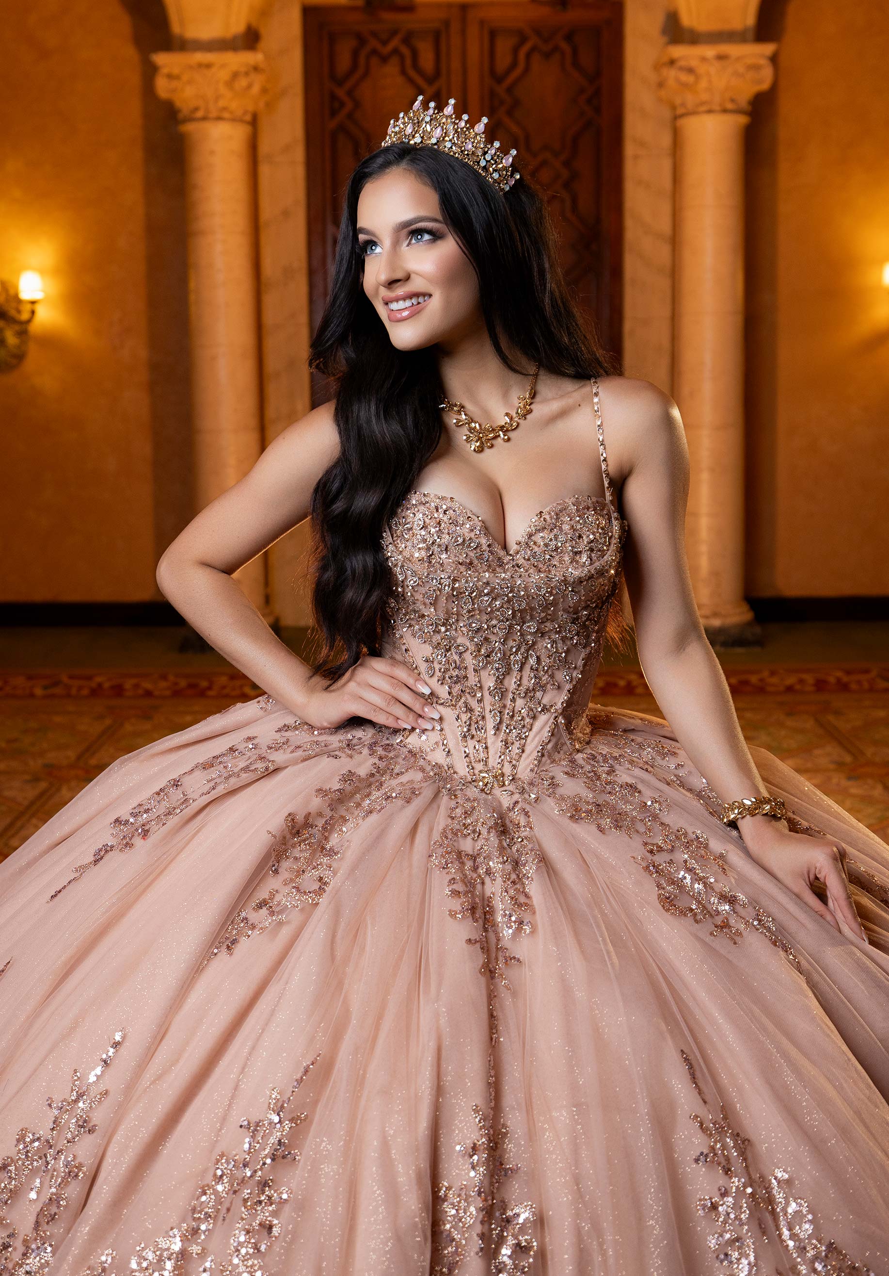 Blossom Quinceañera Dress - Image 4