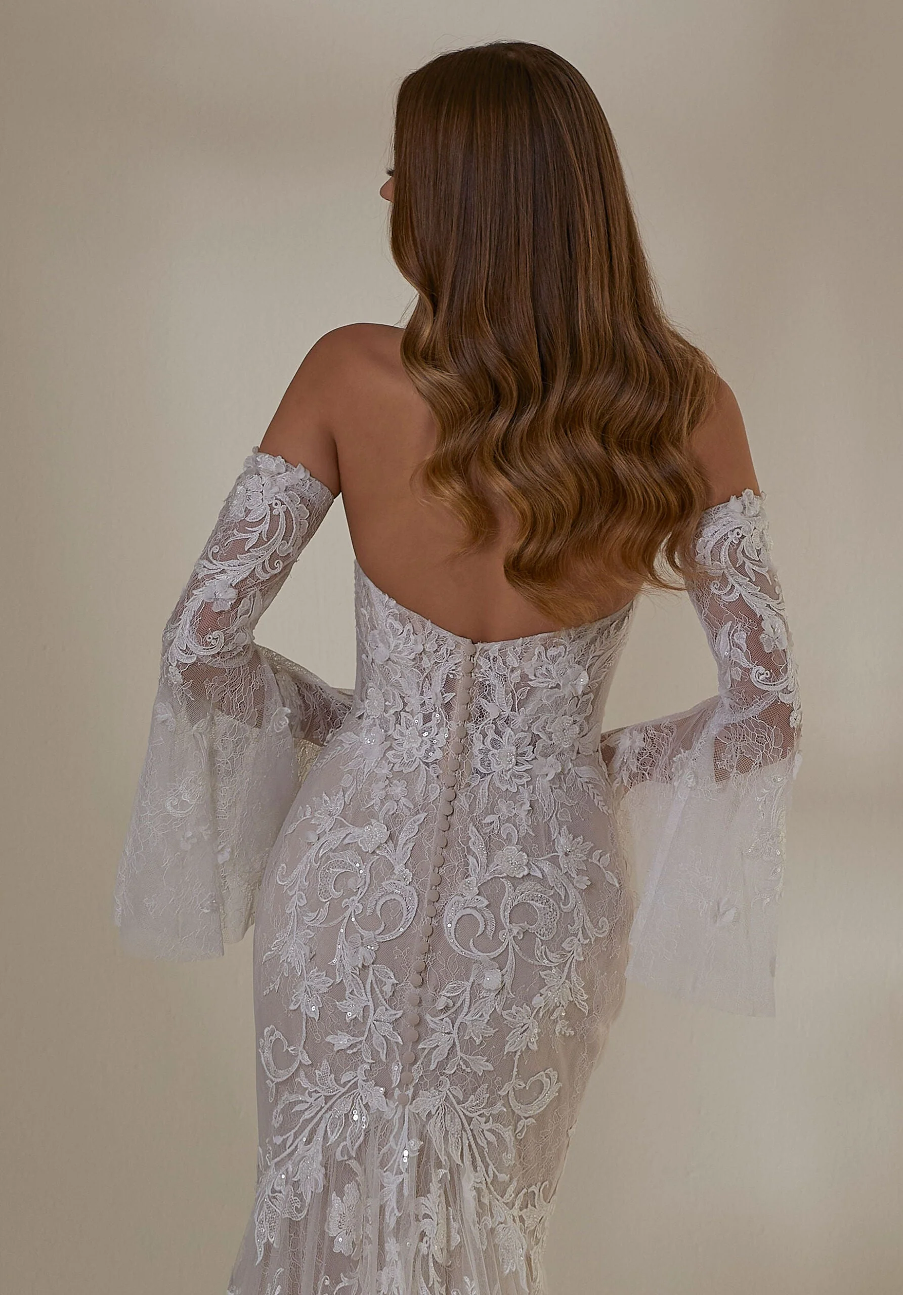 Chantilly Lace Bell Sleeves - Image 2