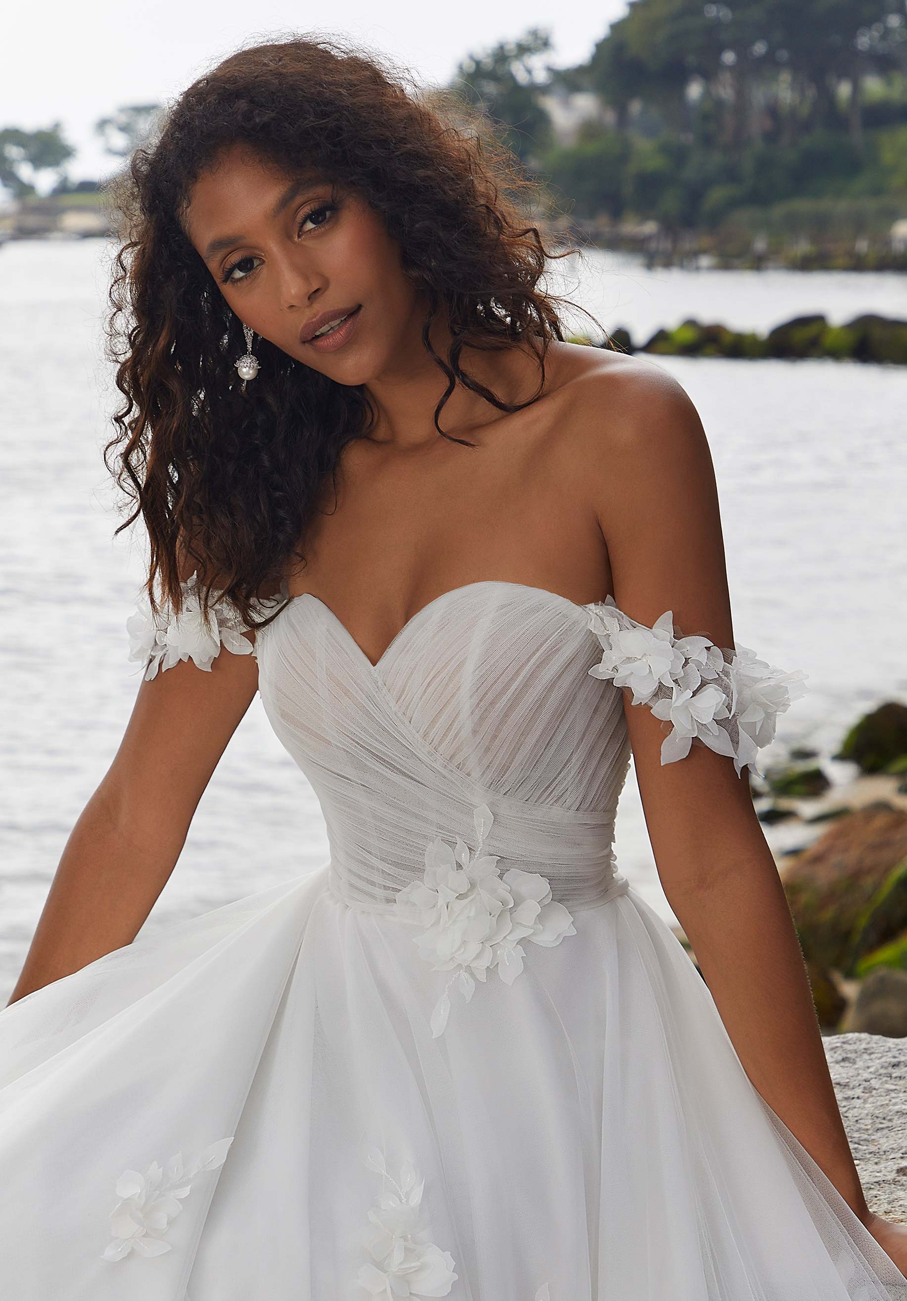 Floral Net Sleeves
