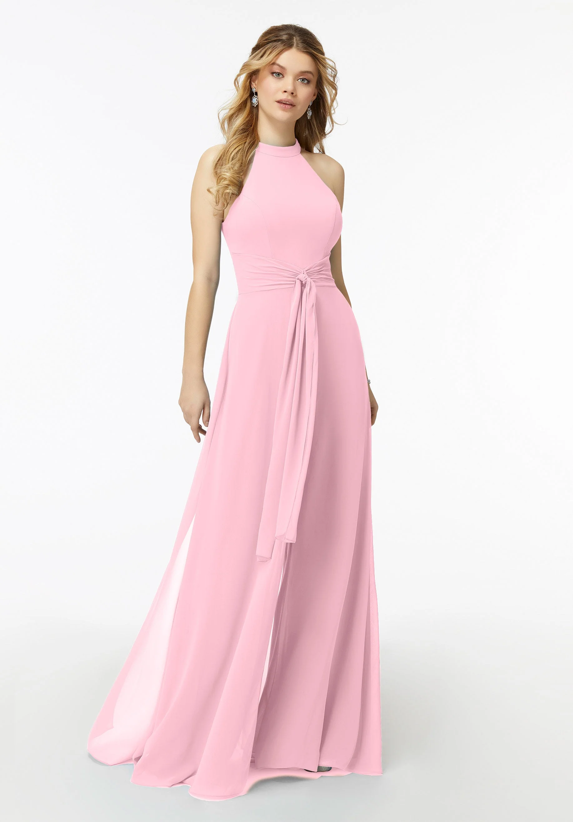Halterneck Chiffon Jumpsuit - Image 13
