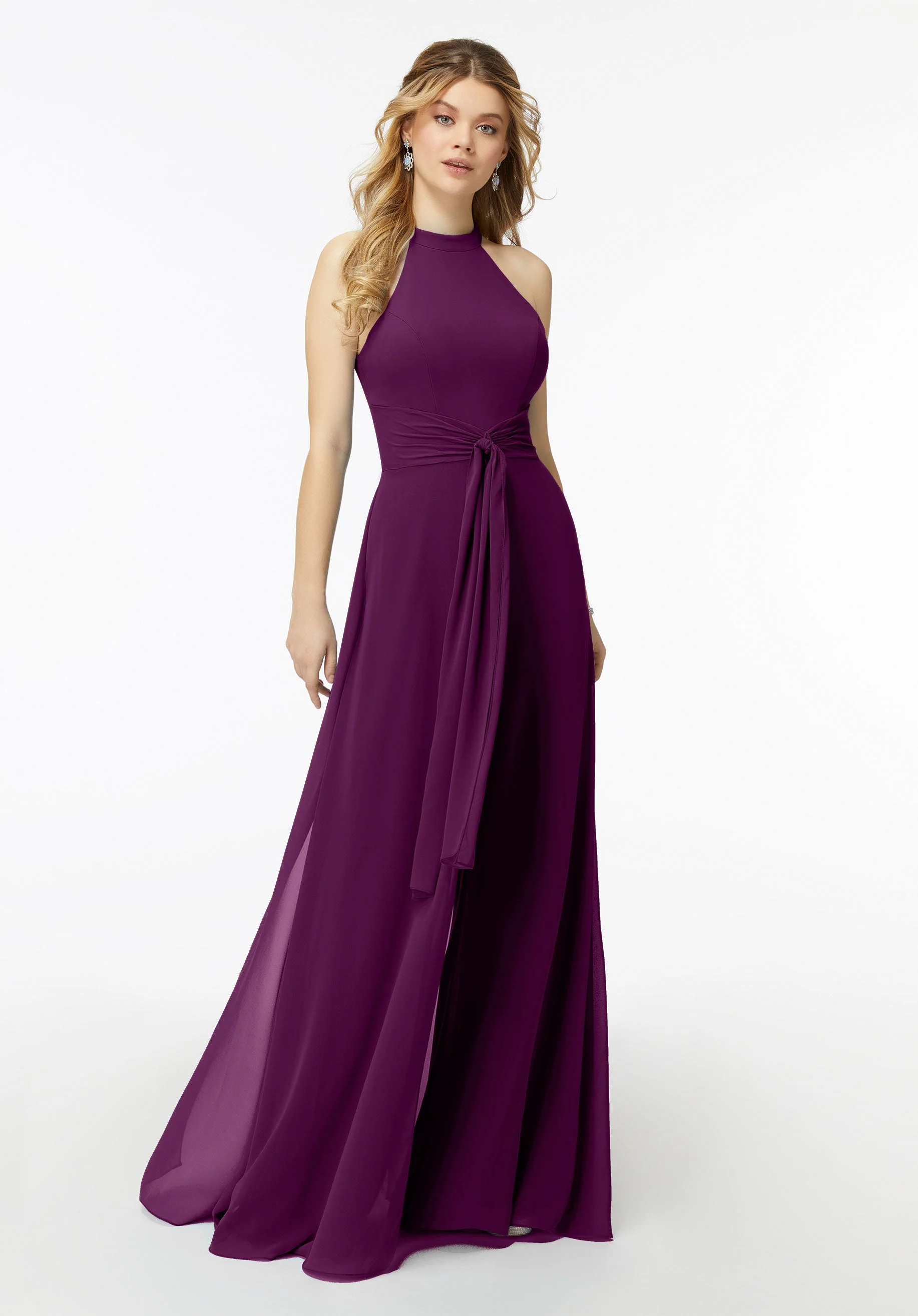 Halterneck Chiffon Jumpsuit - Image 27