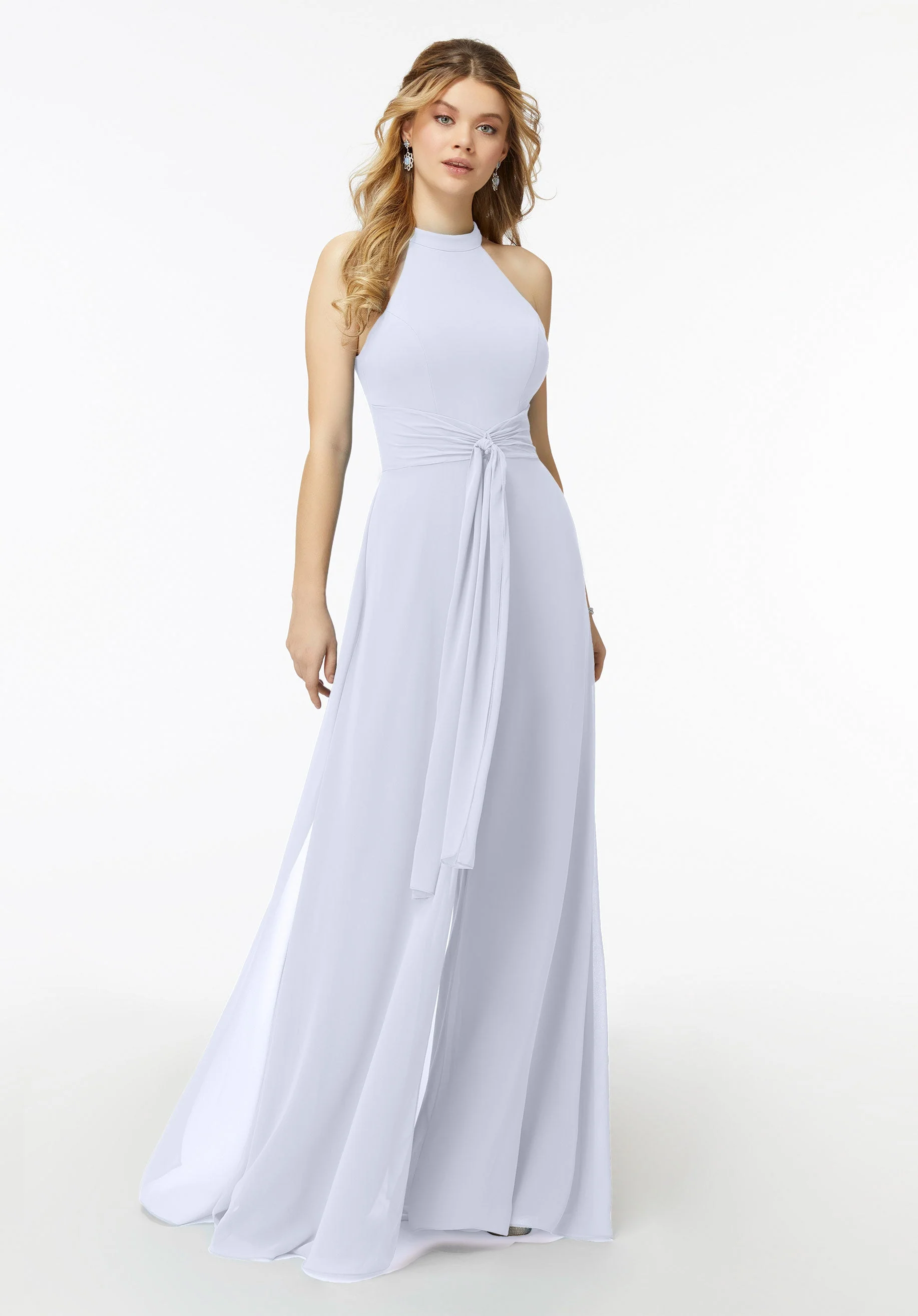Halterneck Chiffon Jumpsuit - Image 30
