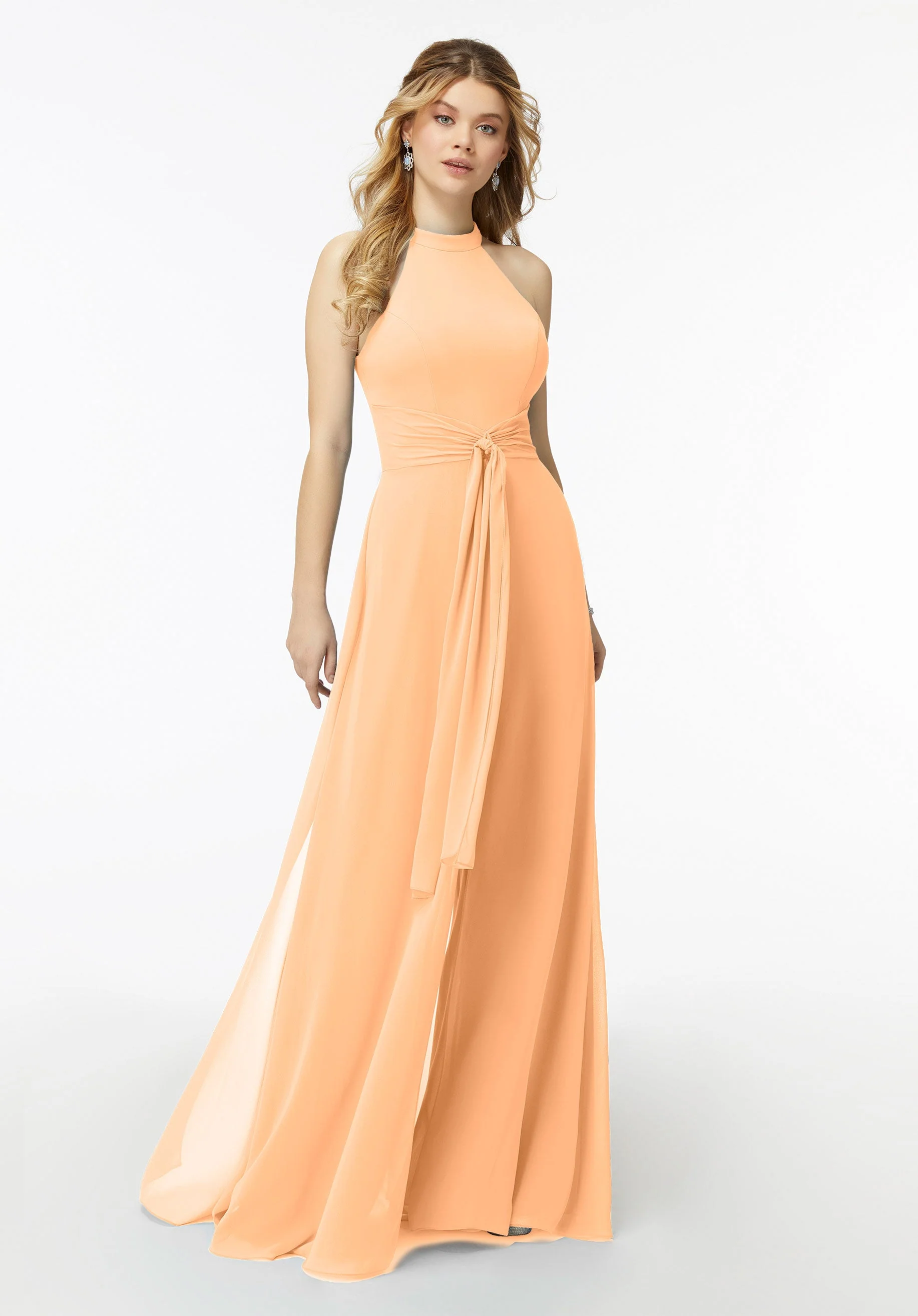 Halterneck Chiffon Jumpsuit - Image 46