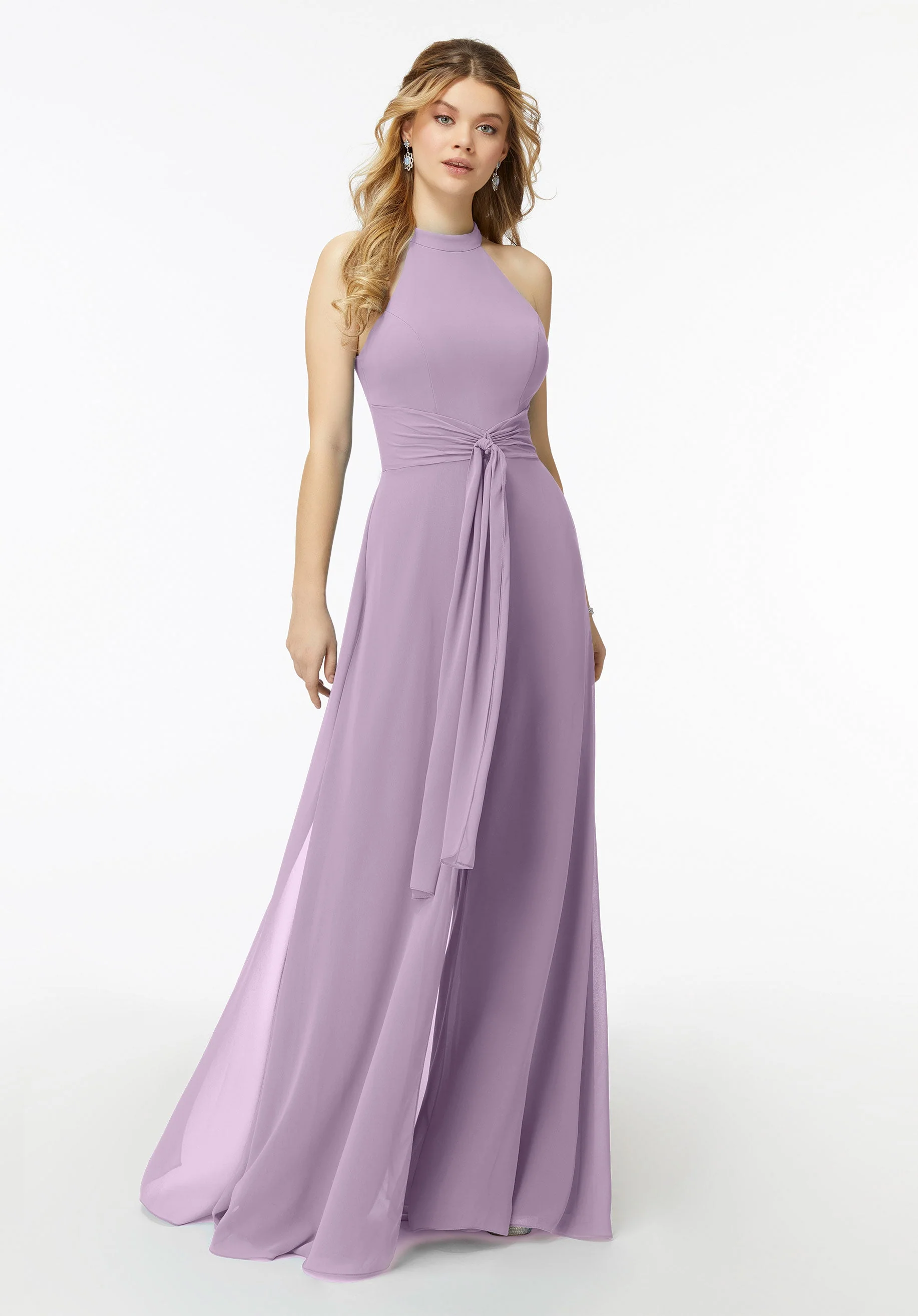 Halterneck Chiffon Jumpsuit - Image 50