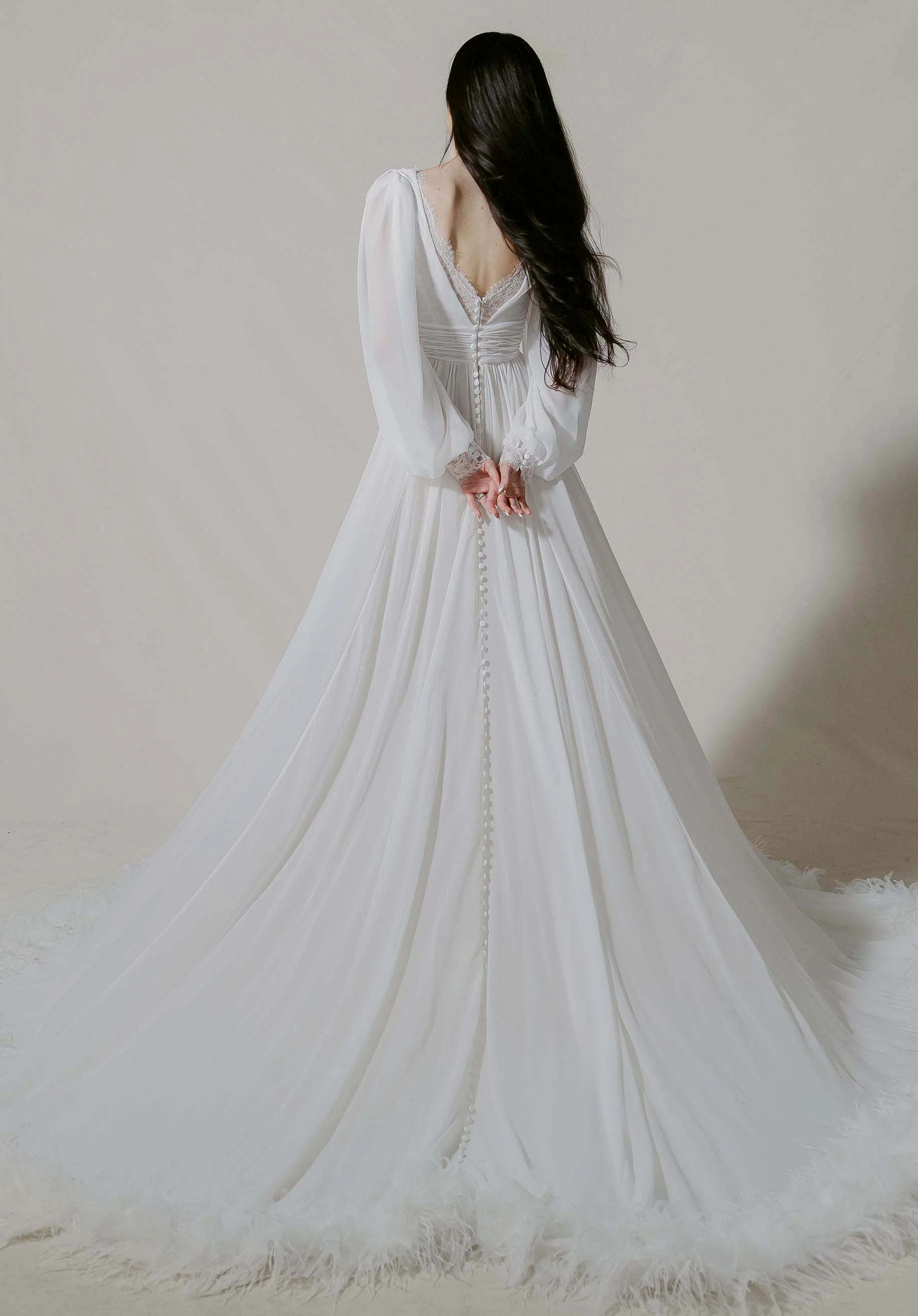 Larkspur Wedding Dress - Image 4