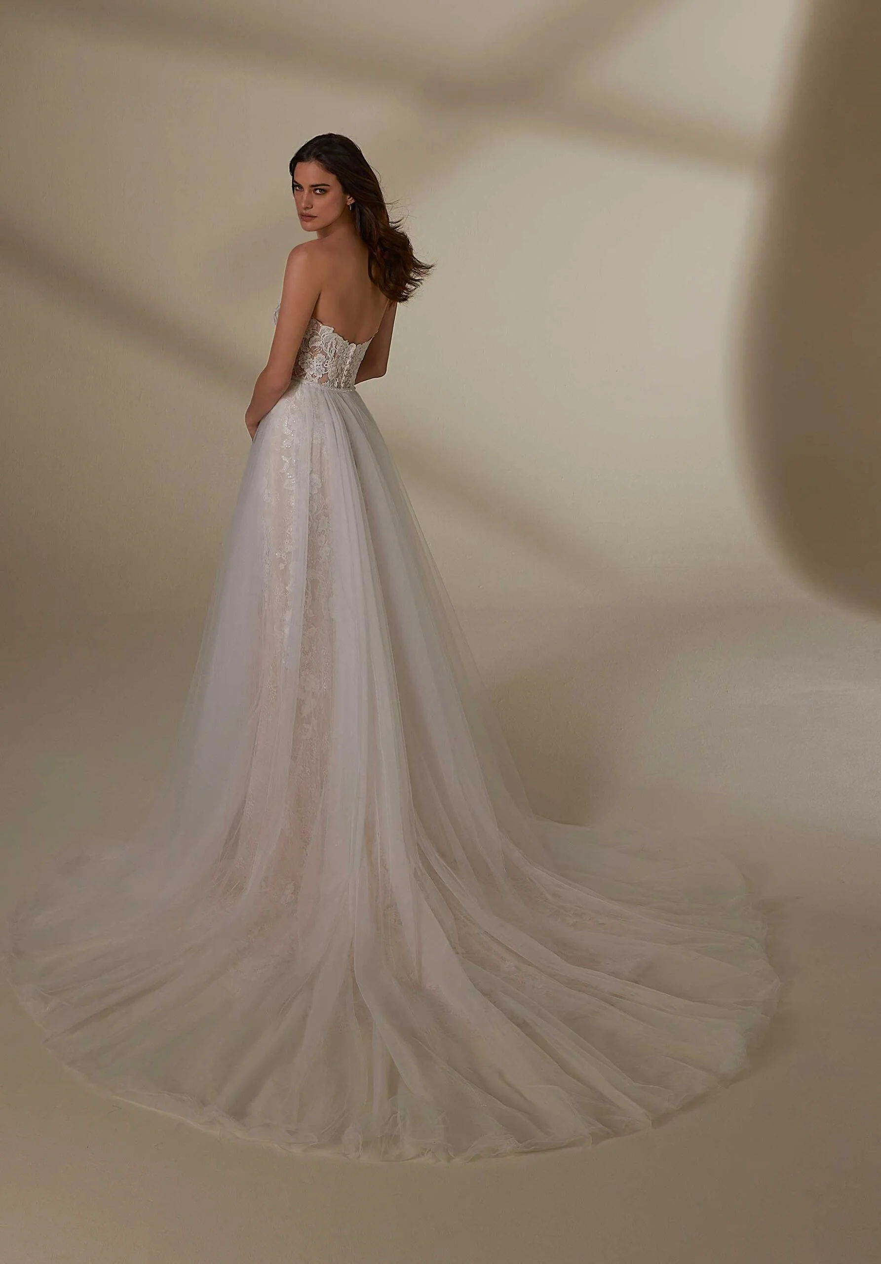 Overskirt with Crystal Beaded Waistband - Image 2