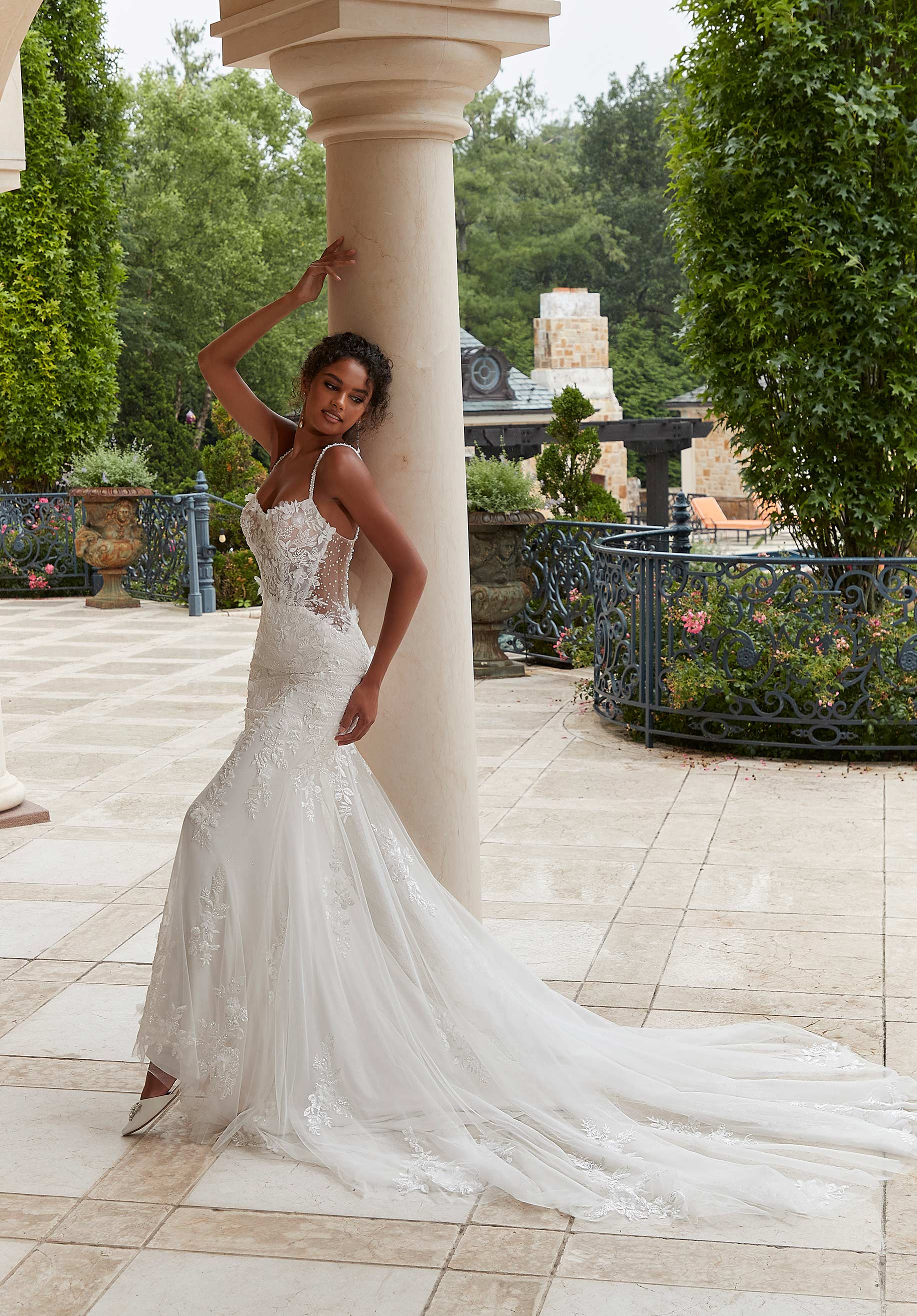 Paisley Wedding Dress - Image 3