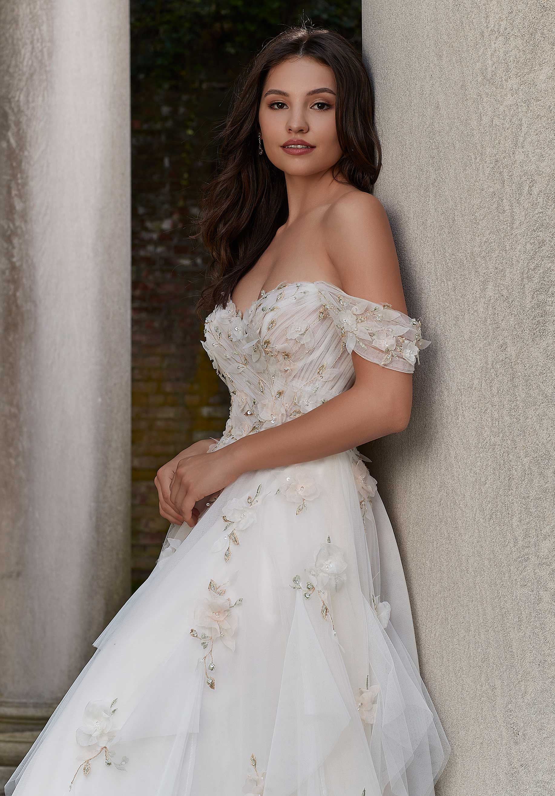 Petal Wedding Dress - Image 2
