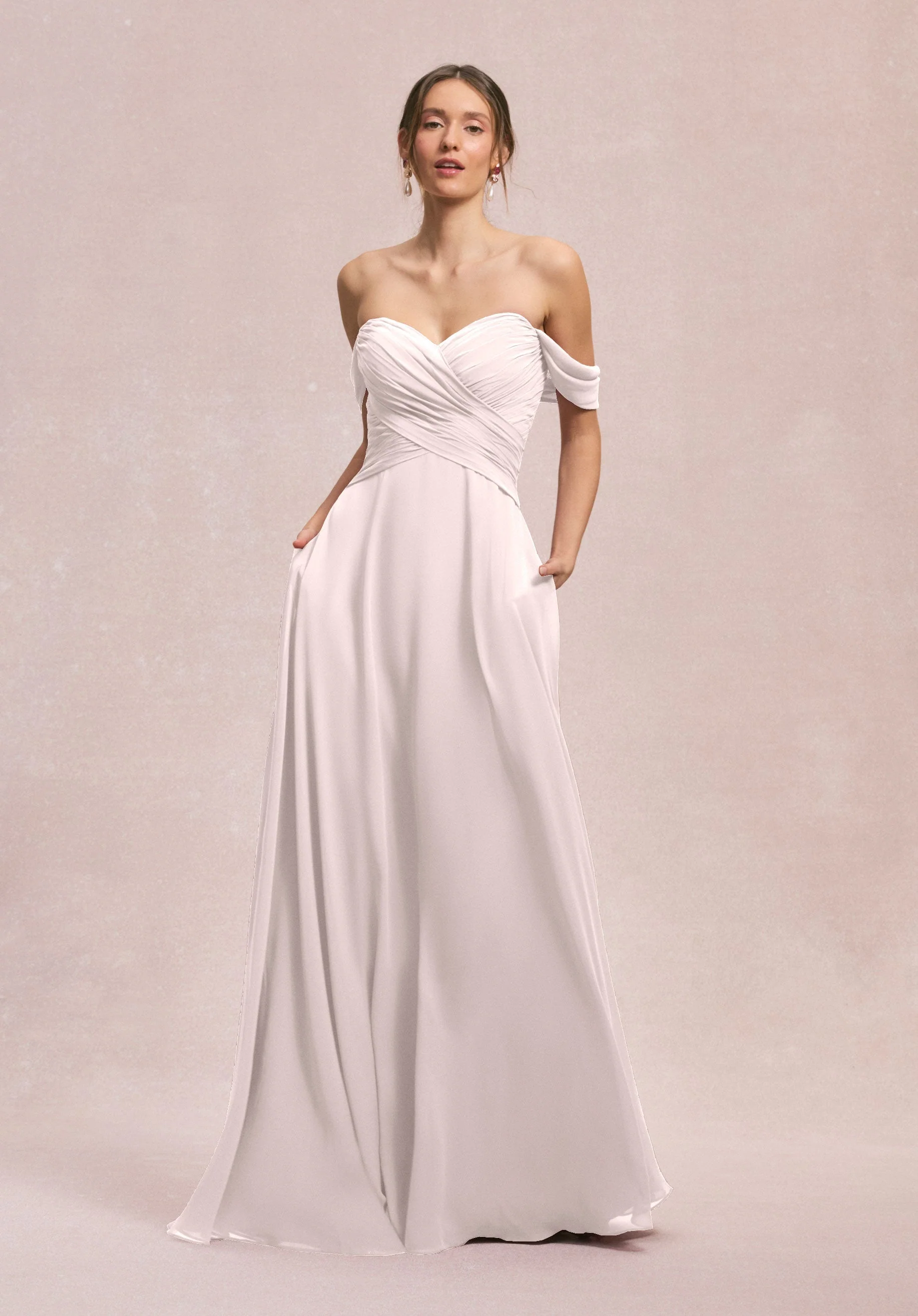 Ruched Sweetheart A-line Bridesmaid Dress - Image 27