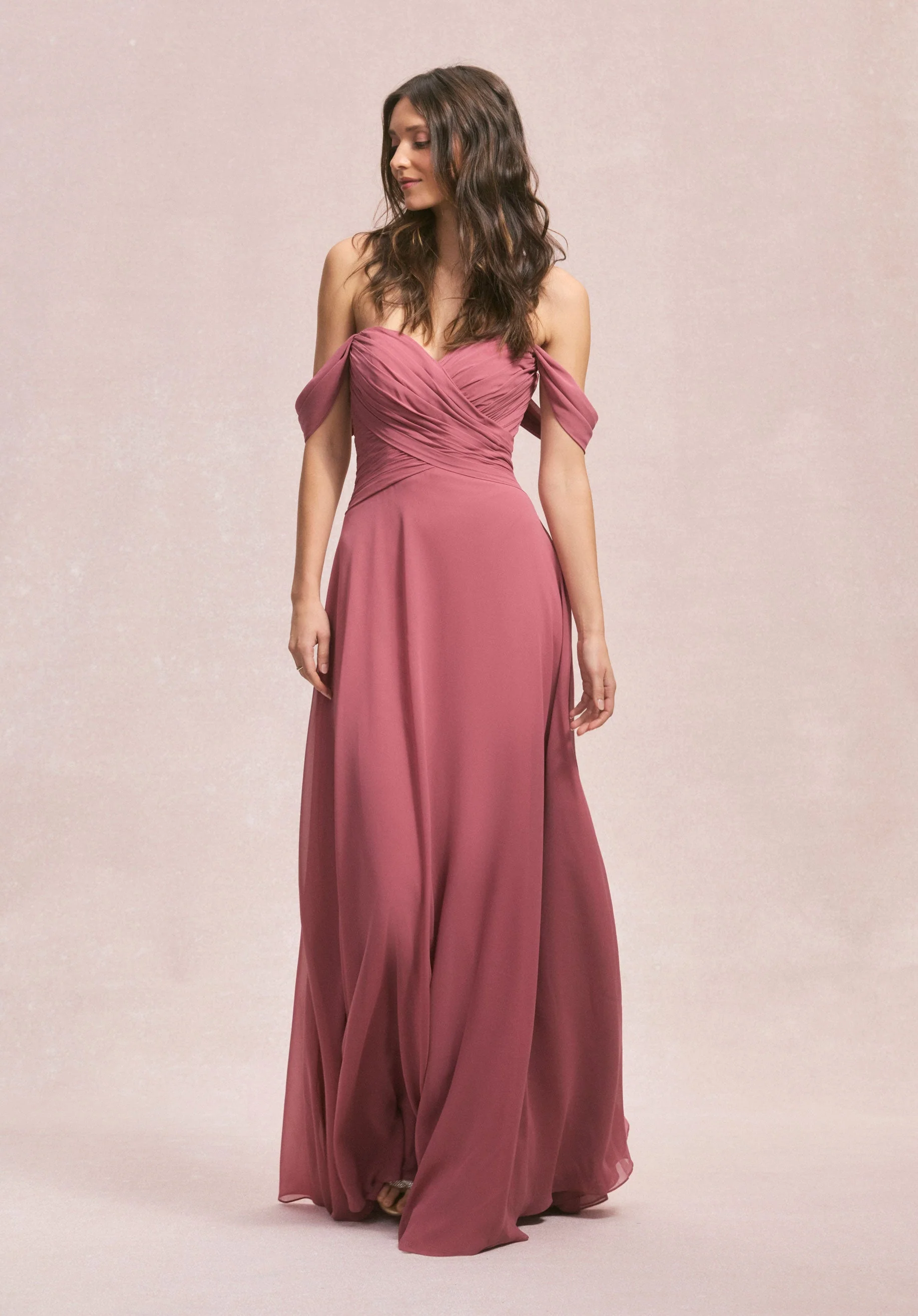 Ruched Sweetheart A-line Bridesmaid Dress - Image 4