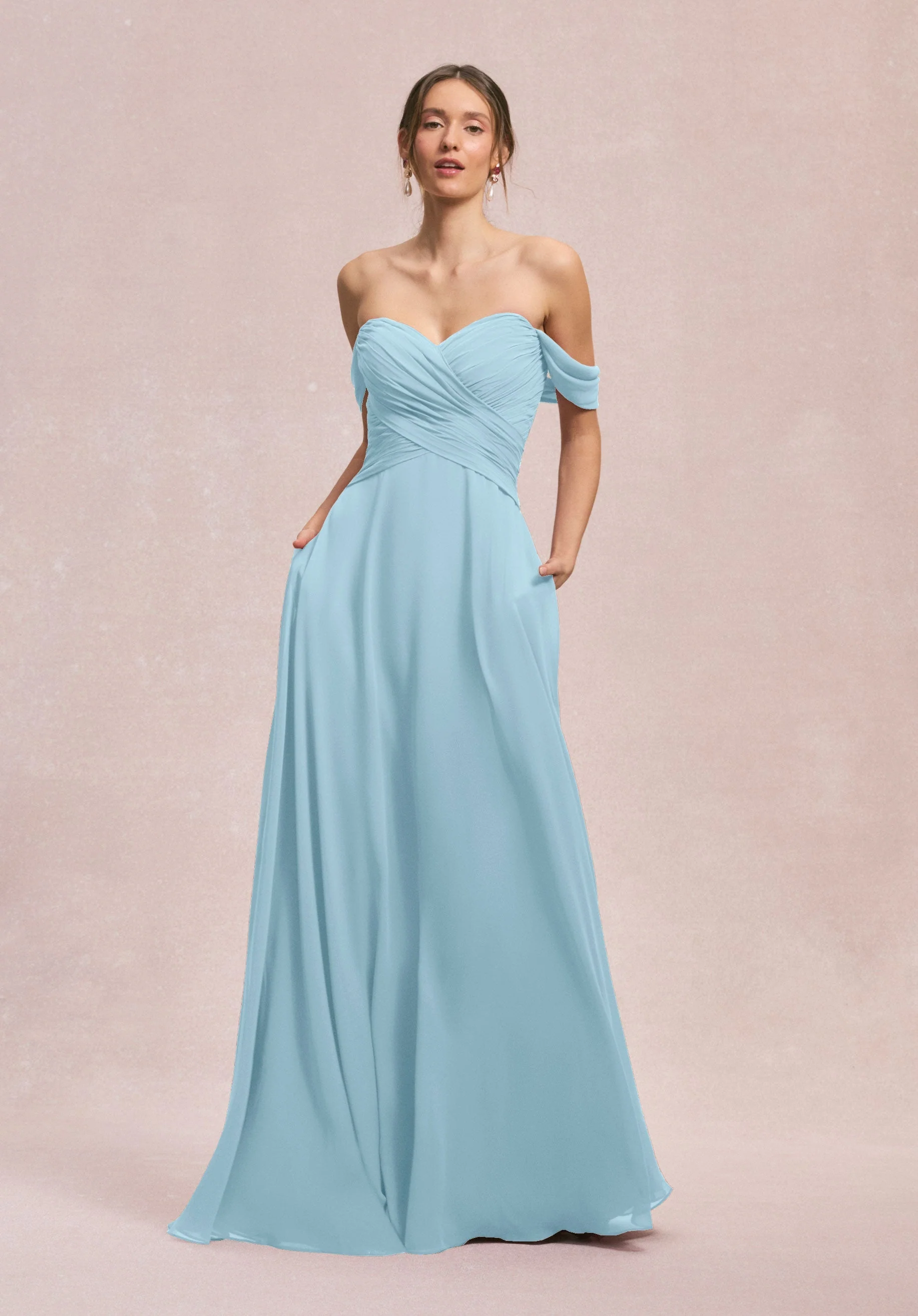 Ruched Sweetheart A-line Bridesmaid Dress - Image 51