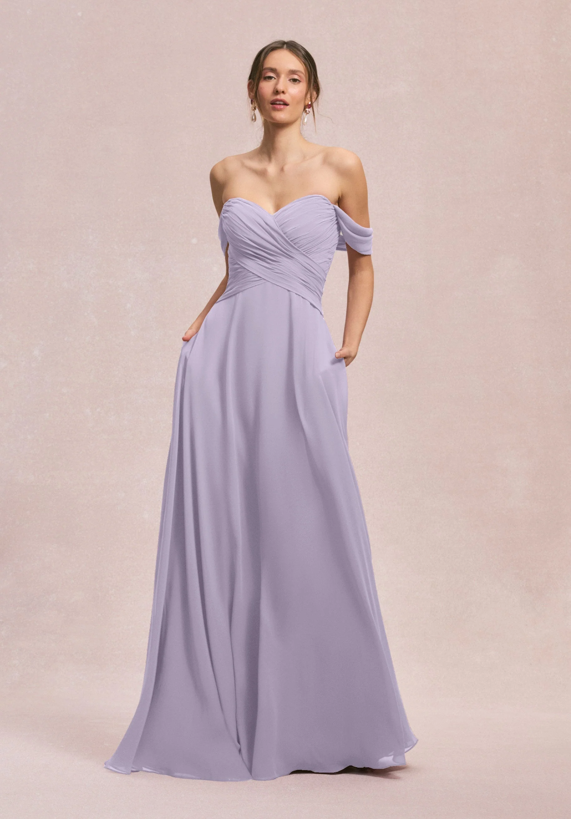 Ruched Sweetheart A-line Bridesmaid Dress - Image 59