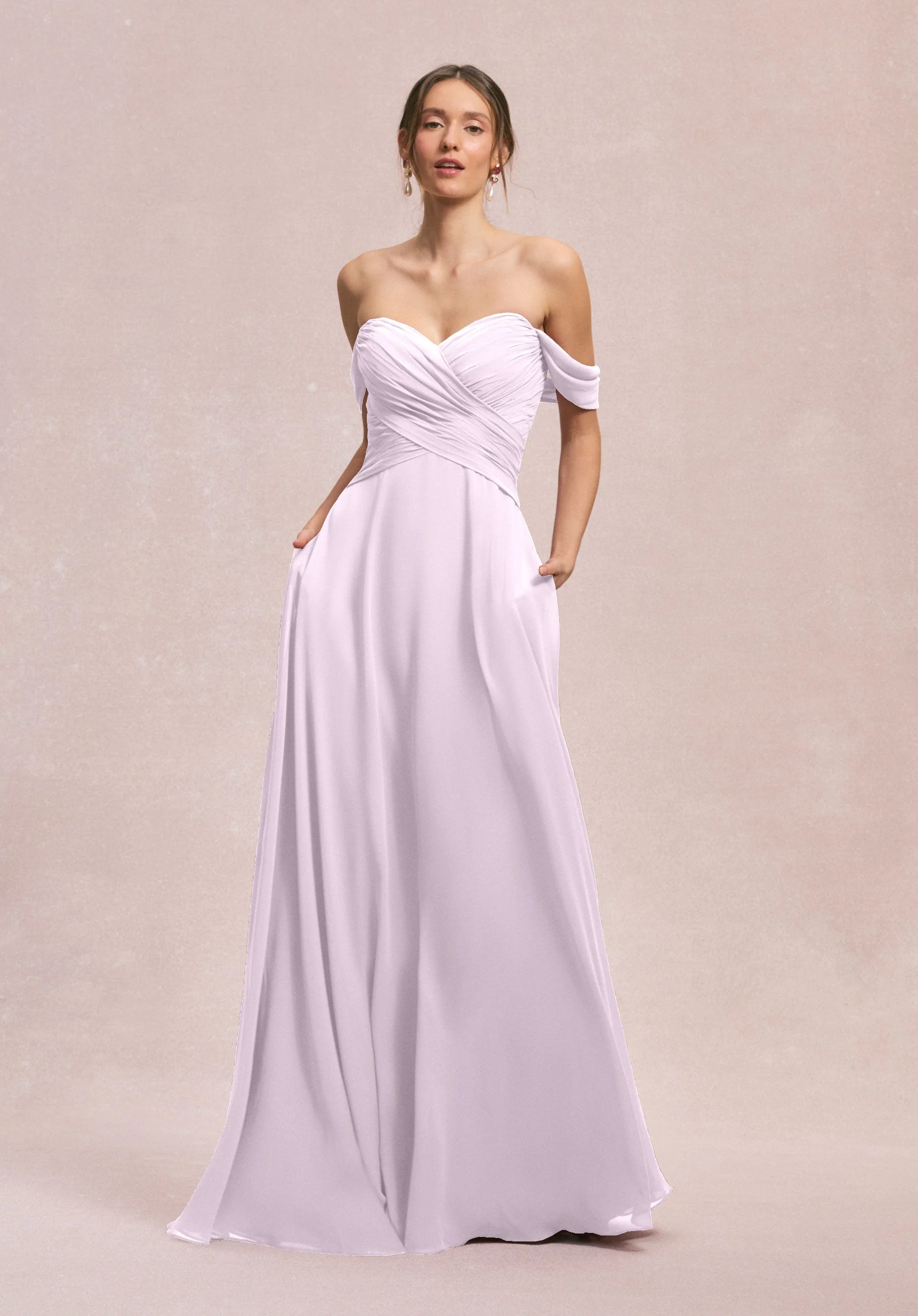 Ruched Sweetheart A-line Bridesmaid Dress - Image 61