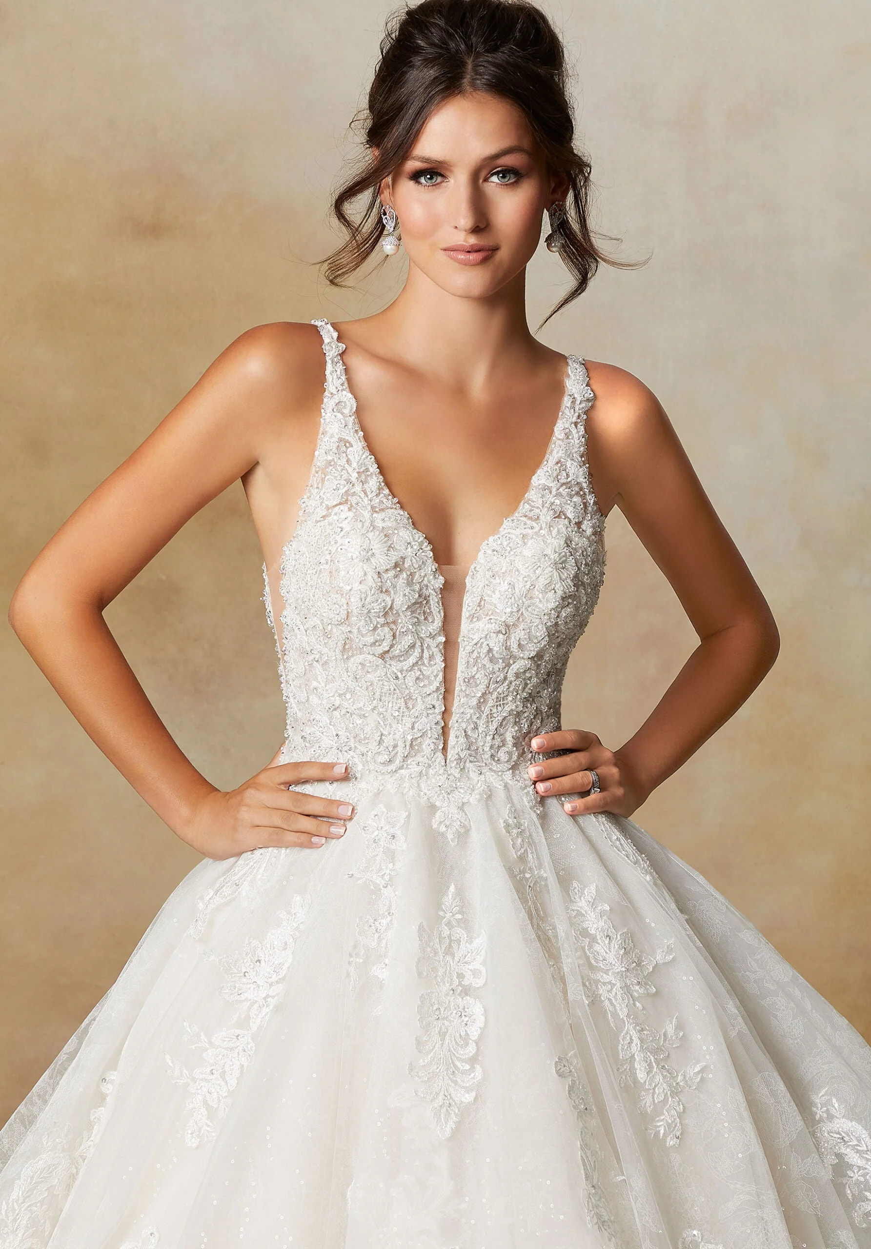Sage Wedding Dress - Image 2