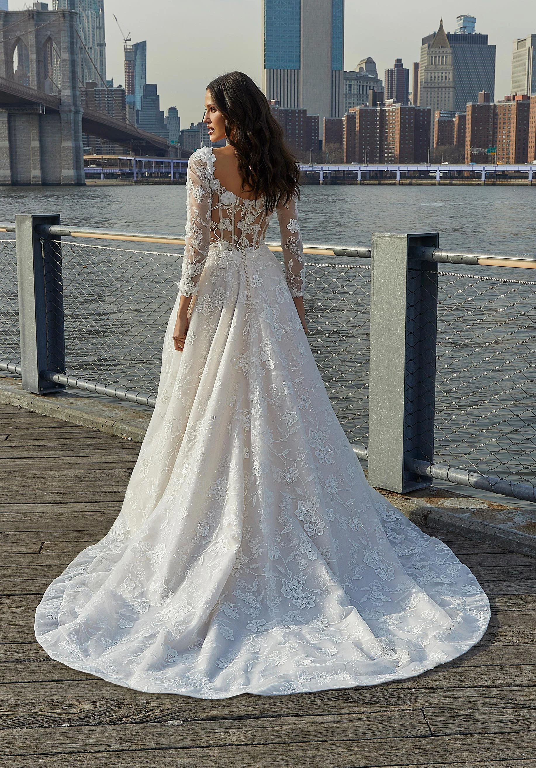 Stefani Wedding Dress - Image 5