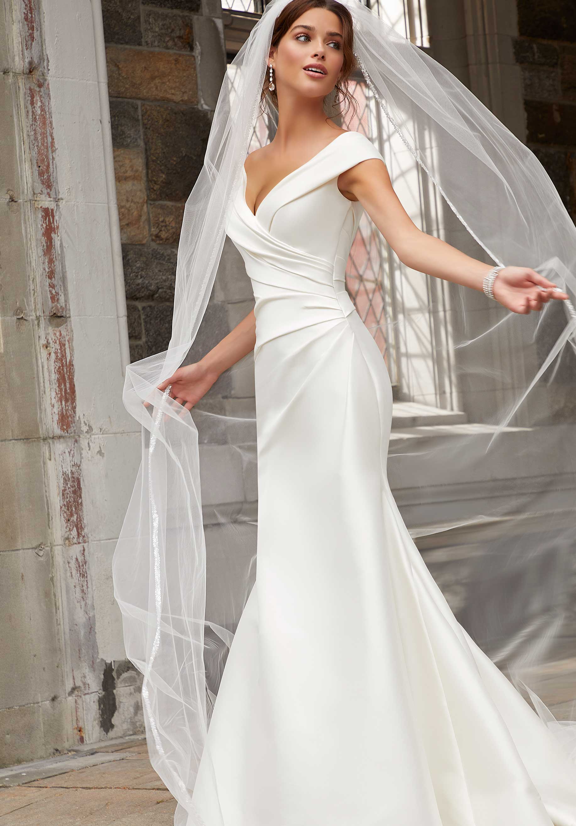 Veil Edged with Sequins - Image 2