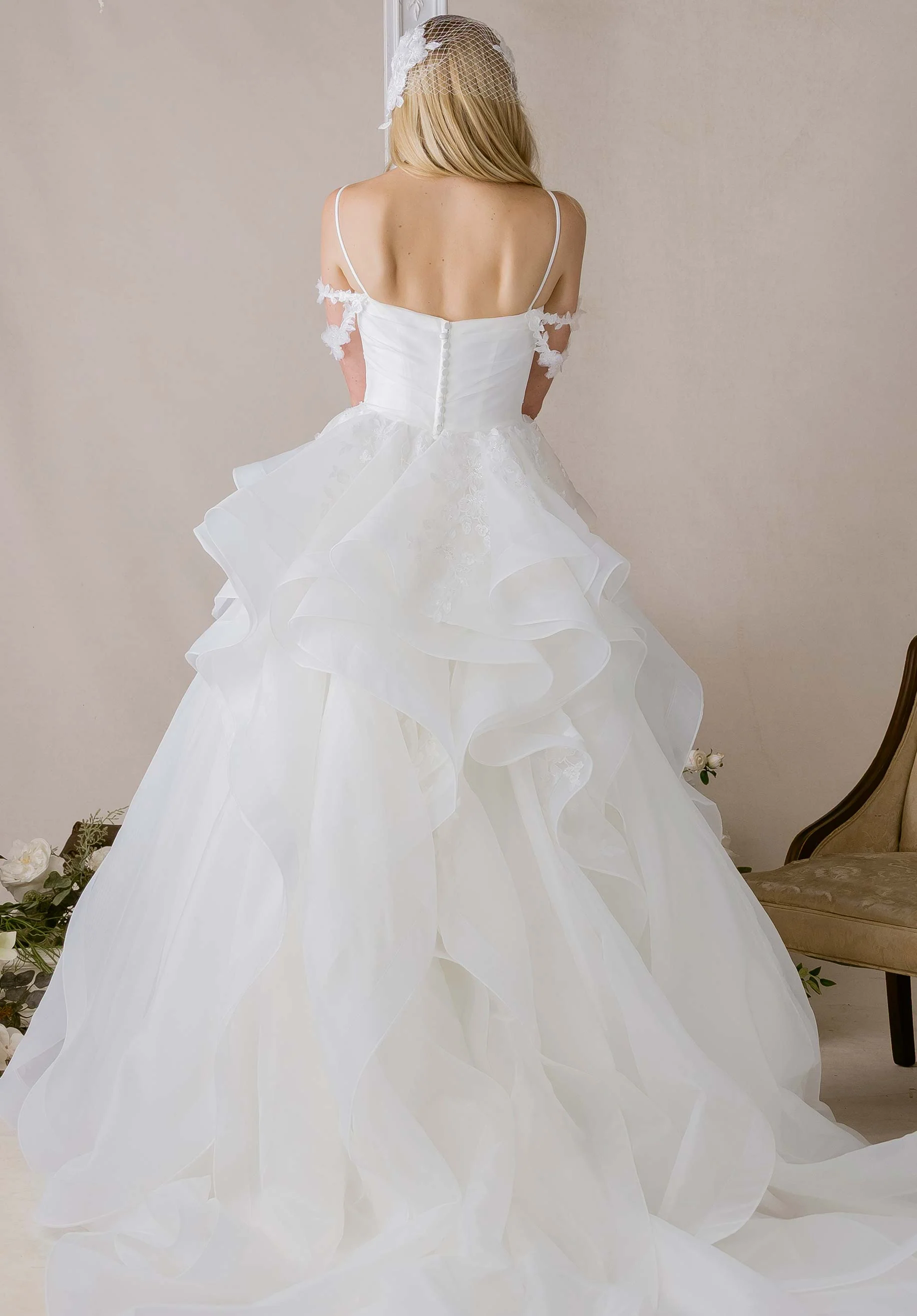 Violetta Wedding Dress - Image 3
